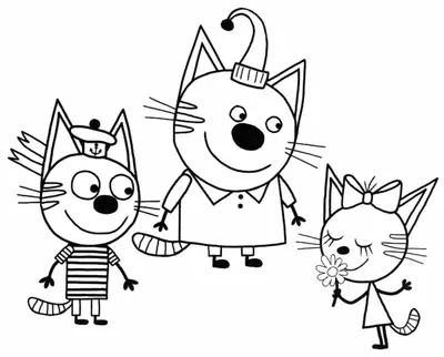 Три Кота. Зимние прогулки, 2022 — смотреть мультфильм онлайн в хорошем  качестве — Кинопоиск