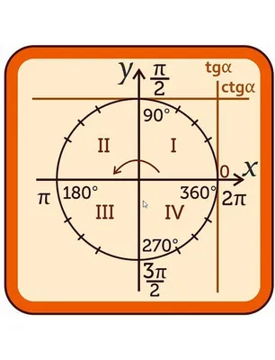 Тригонометрический круг картинки фотографии