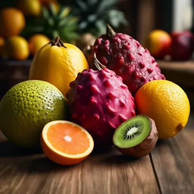 Тропические фрукты стоковое фото ©tinoni 17438739