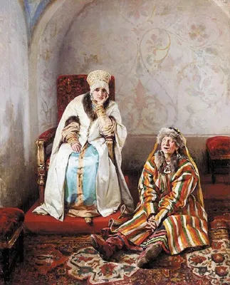 Иллюстрация Царевна-Несмеяна в стиле детский, классика, книжная