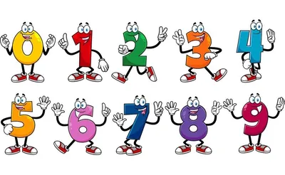 раскраски цифры от 1 до 10 для детей 2, 3, 4, 5, 6 лет | Numbers preschool,  Learning numbers, Coloring pages
