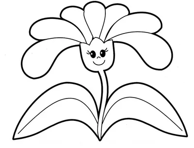 Цветик семицветик рисунок детский - 60 фото