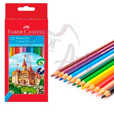 12 цветов, карандаши ed для детей, канцелярские товары, рождественский  подарок, школьные ранцы для рисования, цветные карандаши es | AliExpress