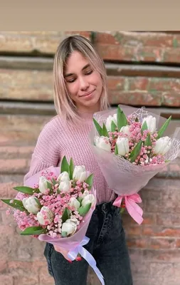 Цветочная композиция для Мамы №8 \"Мамин день\" - Доставка свежих цветов в  Красноярске