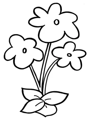 простой цветок карикатур. цветок с круглыми лепестками для творчества детей  Иллюстрация вектора - иллюстрации насчитывающей логос, разветвляя: 261257136