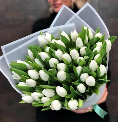 С какими цветами сочетаются тюльпаны читайте на сайте Premium-flowers