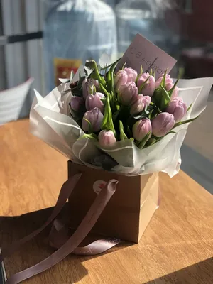 Искусственные цветы Тюльпаны, Букет тюльпанов, тюльпаны искусственные,  декоративные цветы Миндаль 11666983 купить в интернет-магазине Wildberries
