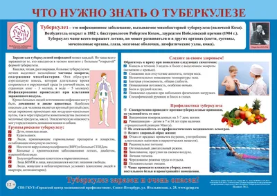 Стенд о туберкулезе на казахском и русском языке [CDR] – ALLART.KZ