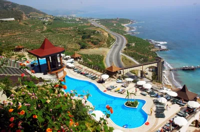 UTOPIA WORLD HOTEL 5*, Турция, Алания - «Превзошёл ожидания! Красивейший  отель, потрясающие виды, аквапарк, отличная кухня!! Обо всем подробно,  много фото!» | отзывы