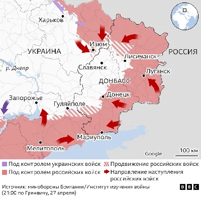 Украина в ходе контрнаступления вернула больше территории, чем российские  войска захватили с апреля — ISW – Газета.uz