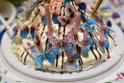 Украшение тортов вафельными картинами – кулинарный рецепт