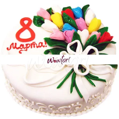 Торт на 8 МАРТА с водяными лилиями из крема | Как делать цветы из крема -  YouTube | Оригинальные торты, Торт, Десерты