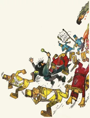 Урфин Джюс и его деревянные солдаты\" - амбициозный плотник отправляется  покорять Изумрудный город | Книжная полочка | Дзен
