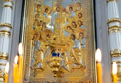 Икона Успение Пресвятой Богородицы: 19 век, золото, чеканка. Цена 250000  руб. Купить в салоне Оранта