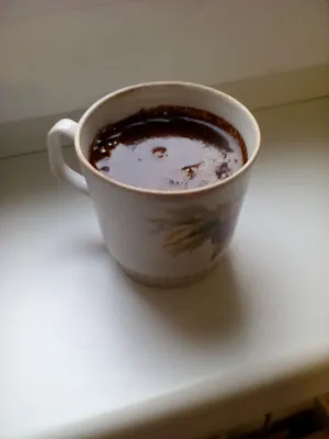Утренний кофе с пенкой, с хрустящим…» — создано в Шедевруме