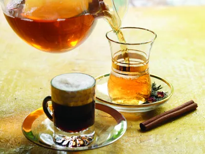 Черный чай Доброе утро Бодрящий с травами, ягодами и фруктами -  «Согревающий, ароматный и бодрящий чай с травами и фруктами. Словно  напоминание о лете..» | отзывы