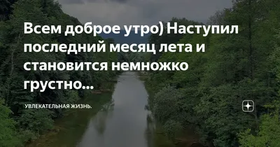 Доброе воскресное утро! 😊 \"... наступило воскресенье — впереди двадцать  четыре упоительных праздных часа, каждая минута манит тайным… | Instagram