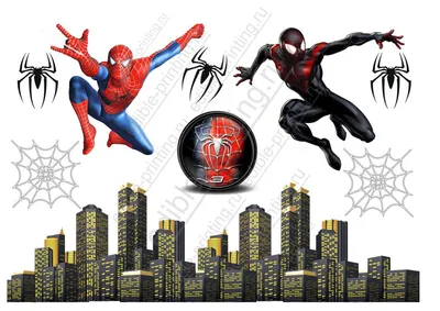 Вафельная картинка на торт Человек паук Spider Man (ID#213215020), цена: 9  руб., купить на Deal.by