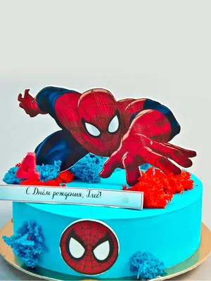 Печать вафельной (рисовой) или сахарной картинки на торт, топеры Человек  паук (ID#901112858), цена: 46 ₴, купить на Prom.ua