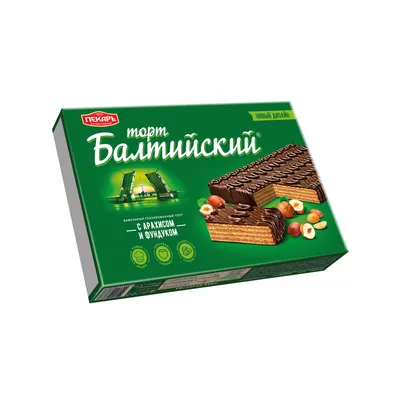 Торт вафельный Шоколадница с карамелью, 180г - купить с доставкой в Москве  в Перекрёстке
