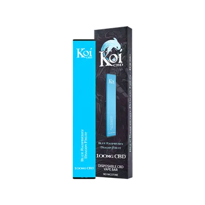Koi CBD Disposable Vape Bar | 100 mg CBD | 3 Delicious Flavors