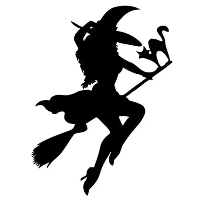 Ведьма На Метле — стоковая векторная графика и другие изображения на тему  Волшебник - Волшебник, Девушка пин-ап, Женщины - iStock