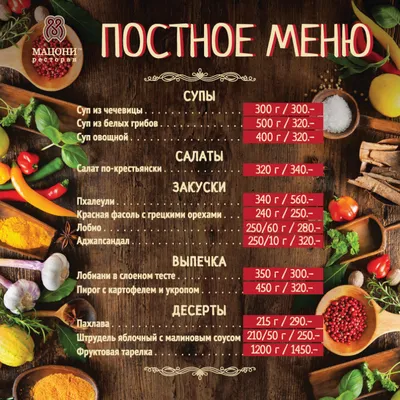 Великий пост: календарь питания по дням - Православный журнал «Фома»