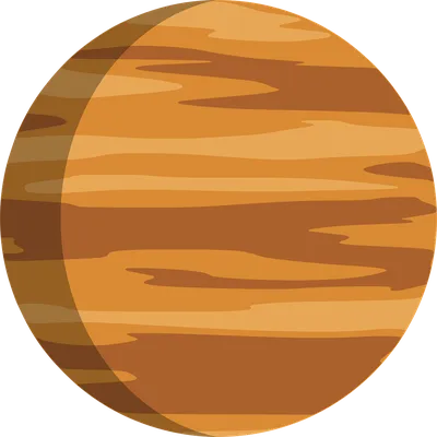 Планета Венера, вид из космоса, …» — создано в Шедевруме