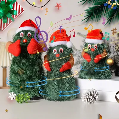 Веселая елка Санта-принцессы, романтическая мини-елка для вечеринок,  забавные подарки, растущая рождественская елка для детей – лучшие товары в  онлайн-магазине Джум Гик