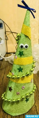 Ёлочное украшение Весёлая ёлка купить в интернет-магазине новогодних  подарков МАМАТАКИ — Товары для детского творчества