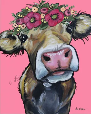 Веселая корова с бургером стоковое фото ©julos 131713350