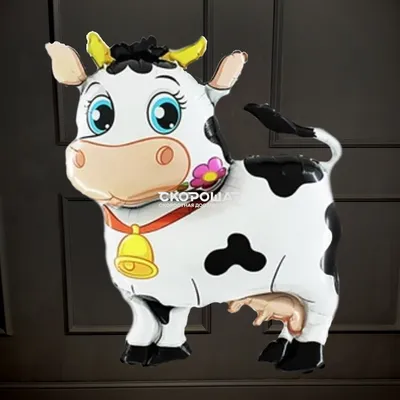 Картина по номерам \"Веселая корова\"