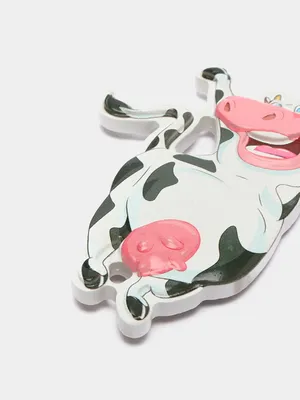 Магнит Веселая корова на подложке W6002 (24шт) код: 991047 от – купить  оптом с доставкой по всей России в интернет-магазине atann.ru