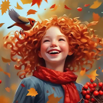 Веселая осень: красота и наслаждение» — создано в Шедевруме