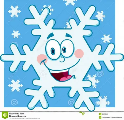 Смешная снежинка рождества и Новый Год Иллюстрация вектора - иллюстрации  насчитывающей градиент, конструкция: 28240765