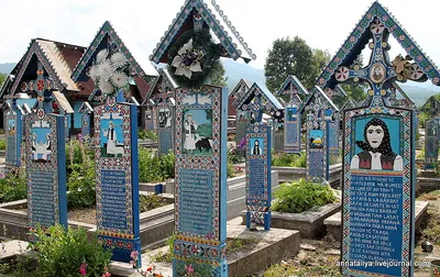 Веселое кладбище, или о том, что умирать надо с улыбкой (Румыния)