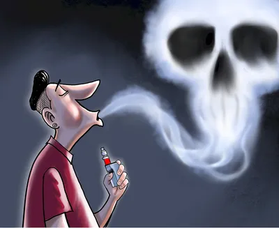 Курение - смерть, прикол, юмор, …» — создано в Шедевруме