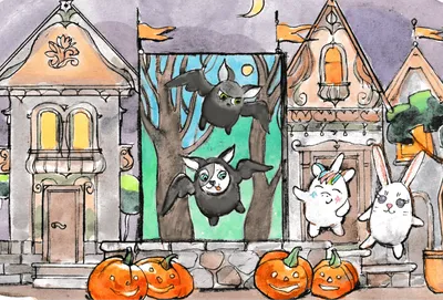 Картинка Веселый праздник Хэллоуин » Хэллоуин » Праздники » Картинки 24 -  скачать картинки бесплатно