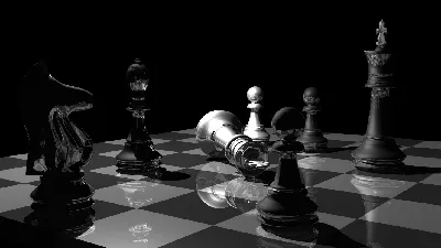 Красивые деревянные шахматы на фоне …» — создано в Шедевруме