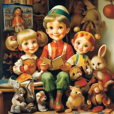 Детский советский журнал \"Весёлые …» — создано в Шедевруме