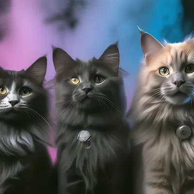 Отмечайте Всемирный день кошек с нашими пушистыми стикерами! | Viber
