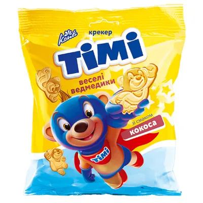 Timi\" веселые мишки со вкусом кокоса — «КОНТИ» — Кондитерская компания