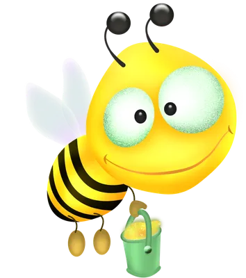 Картина по номерам \"Веселые пчелки\"
