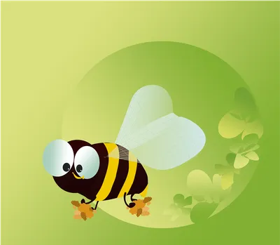 Веселые пчёлки танцуют вокруг банки…» — создано в Шедевруме