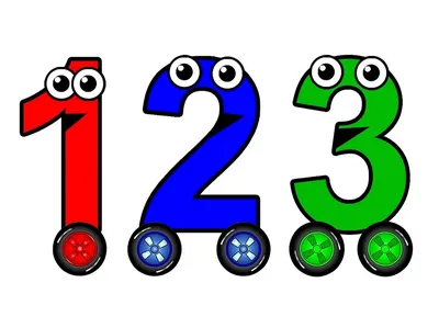 123 Учим цифры для детей | Учимся считать | Обучающий и развивающий мультик  | Весёлые КиНдЕрЫ - YouTube