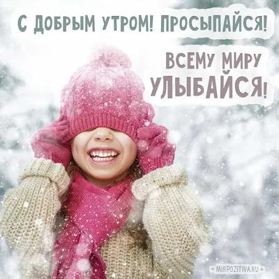 Поздравления С Зимним Утром В Картинках Прикольные – Telegraph