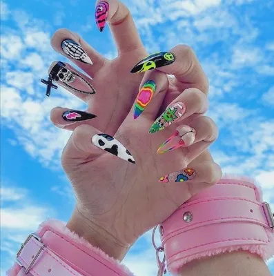 Французские накладные ногти маникюр Смешные тыквы Мультяшные ногти Типсы  Хэллоуин съемный пресс на ногти для женщин | AliExpress