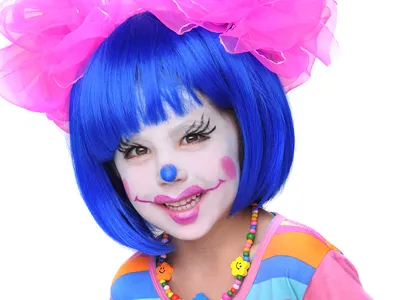 Веселый клоун стоковое фото. изображение насчитывающей женщина - 31713364