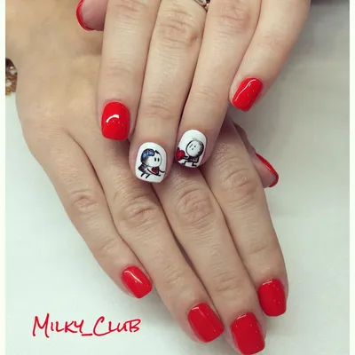 Романтичный и веселый маникюр | Class ring, Nails, Beauty