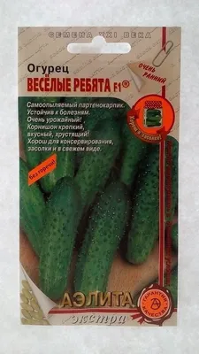 Огурец Веселые гномики F1 10шт, семена | Купить в интернет магазине Аэлита